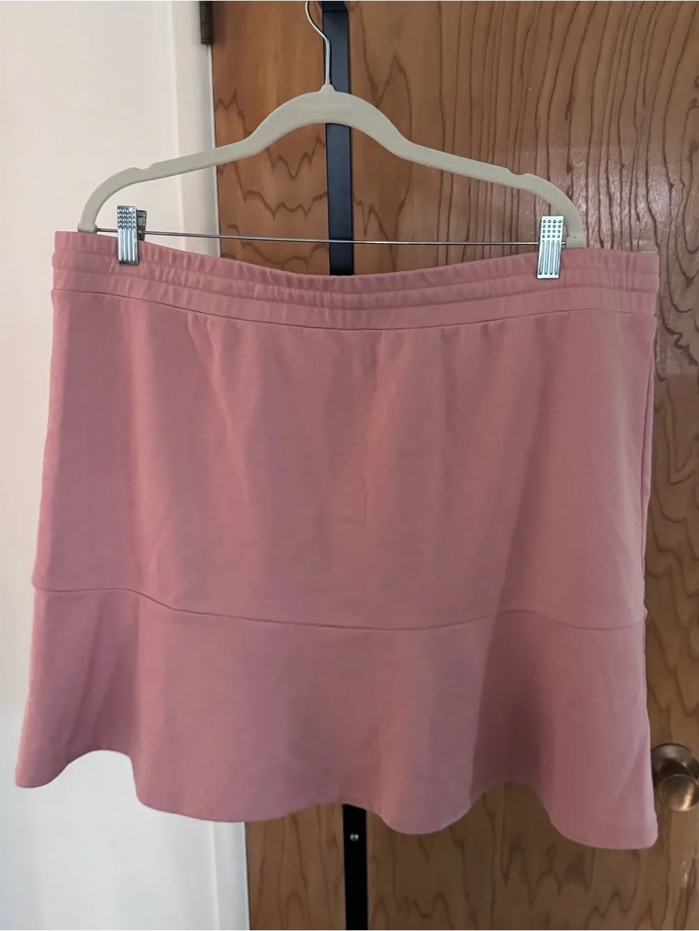 Lauren Ralph Lauren black label Dusty Rose Drawstring Skater Skirt women 2X